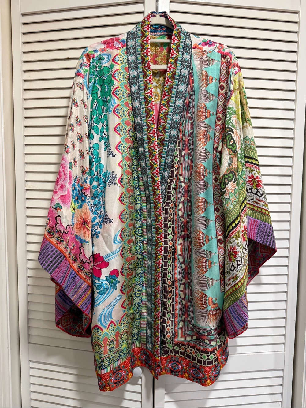 Johnny Was one of a kind wonder Kimono